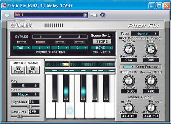 pitch corrector